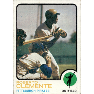 Roberto Clemente Pittsburgh Pirates 1973 Topps #50 (C) Discount Outlet Store