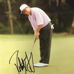 Robert Gamez Signed Golf 8x10 Photo Manchester Great Sale Online