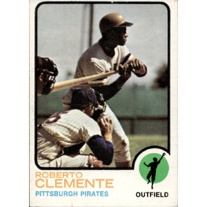 Roberto Clemente Pittsburgh Pirates 1973 Topps #50 (A) Tumblr Sale Online