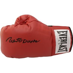 Roberto Duran Autographed/Signed Red Left Boxing Glove Beckett 44774 Free Shipping Sale Online