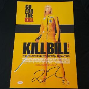 Quentin Tarantino signed 12x18 photo PSA/DNA Kill Bill Autographed Sale Geniue Stockist