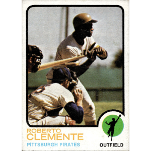 Roberto Clemente Pittsburgh Pirates 1973 Topps #50 (B) Buy Cheap Excellent