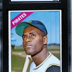 Roberto/Bob Clemente 1966 Topps Card #300- SGC Graded 5 EX Buy Cheap Visit
