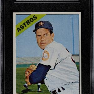 Robin Roberts 1966 Topps Baseball Card #530- SGC Graded 7 NM (Houston Astros) Discount Brand New Unisex