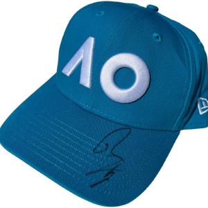 RAFAEL NADAL SIGNED AUSTRALIAN OPEN TENNIS HAT CAP RAFA AO FRENCH US OPEN JSA Quality Original