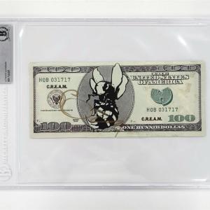 Gza Gary Eldridge signed Custom Dollar Currency Wu-Tang autograph  Beckett BAS Cheap Pice Original