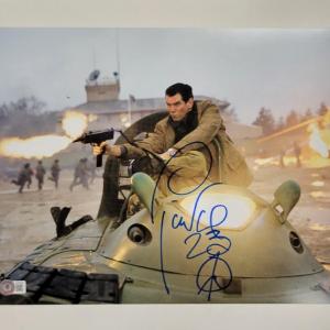 Pierce Brosnan signed 007 James Bond 11x14 photo autograph  Beckett BAS Holo Sale Pick A Best
