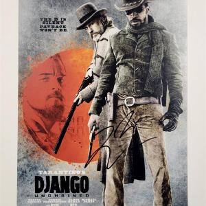 Quentin Tarantino signed Django 12x18 Movie Poster photo #2  Beckett BAS Holo Sale Explore