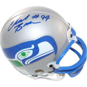 Chad Brown Signed Seattle Seahawks VSR4 Replica Mini Helmet Beckett 44215 Outlet Affordable