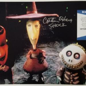 Catherine O'Hara signed "Shock" Nightmare Before Christmas 8x10 Photo #2 BAS COA Buy Cheap Pay With Visa