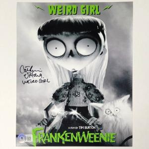 Catherine O'Hara signed "Weird Girl" Frankenweenie 8x10 Photo  Beckett BAS COA Free Shipping Big Sale