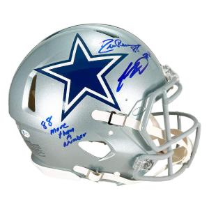 CeeDee Lamb & Drew Pearson Signed "88 More than a Number" Inscription Dallas Cow Outlet Best Pices