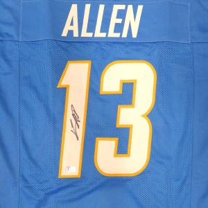 Chargers Keenan Allen Autographed Signed Light Blue Jersey Beckett QR #BL92180 Cheap Sale Discounts