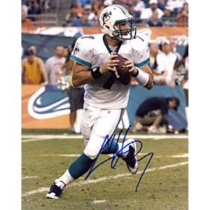 Chad Henne Autographed / Signed Miami Dolphins Looking to Throw 8x10 Photo Outlet Big Discount