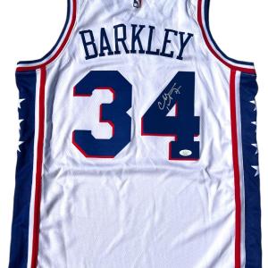 CHARLES BARKLEY SIGNED PHILADELPHIA 76ERS BASKETBALL JERSEY TEAM USA JSA COA Ost Release Dates