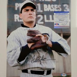 Charlie Sheen signed Eight Men Out 11x14 photo autograph  PSA/DNA COA Buy Cheap 2025