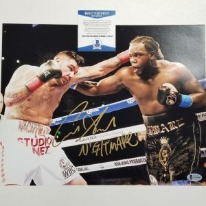 Chris Arreola "Nightmare" signed 11x14 Photo Boxing Autograph  Beckett BAS COA Outlet Cheap Quality