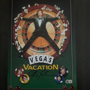 Chevy Chase signed movie poster(11x17) (vegas vacation) Buy Cheap 100% Guaranteed