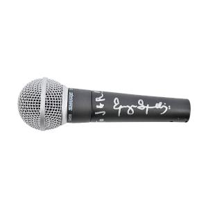 Esperanza Spalding Singer Songwriter Musician Autographed Signed Shure Microphone (J&R LOA) Shop Sale Online