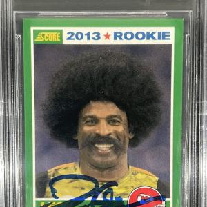 Deion Sanders Signed 2013 Score #441 Kansas City Chiefs 10 auto Beckett 40832 How Much For Sale