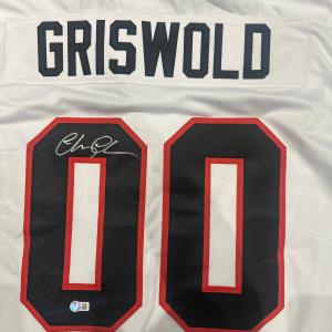 Chevy Chase signed custom Griswold Blackhawks jersey Sale Wholesale Pice