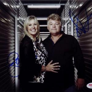 Dan & Laura Dotson Dual Signed Storage Wars 8x10 Photo PSA/DNA S37773 Auto Browse Cheap Pice