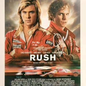 Daniel Bruhl signed Rush 12x18 photo poster autograph (A)  Beckett BAS Holo Official Sale Online