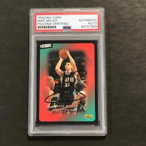 2003 Topps #46 Mike Miller Signed Card AUTO PSA Slabbed Grizzlies Free Shipping Fashion Style