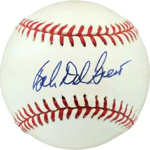 Bob Bobby Del Greco Autographed MLB Baseball Yankees, Phillies Beckett V68352 Cheap Sale 100% Authentic