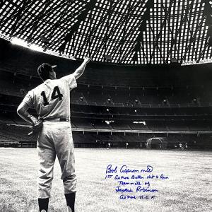 Bob Aspromonte Signed Houston Astros 16x20 Photo 1st Astros Batter, More TRISTAR Buy Cheap 2025 New