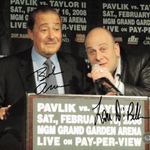 Bob Arum & Lou DiBella Autographed 8x10 Photo Promoters Beckett BAS QR #BH29123 Discount Inexpensive