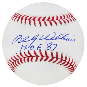 Cubs BILLY WILLIAMS Signed Official MLB Baseball w/HOF'87 - SCHWARTZ Authentic Cheap Pice