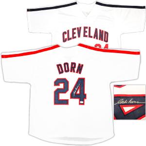 CORBIN BERNSEN AUTOGRAPHED WHITE JERSEY MAJOR LEAGUE ROGER DORN BECKETT 221301 Amazon For Sale