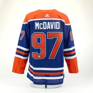 Connor McDavid Edmonton Oilers Signed Stanley Cup adidas Jersey Sale Outlet