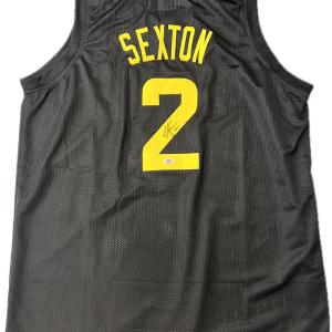 Collin Sexton Signed Jersey PSA/DNA Utah Jazz Autographed Free Shipping New Styles