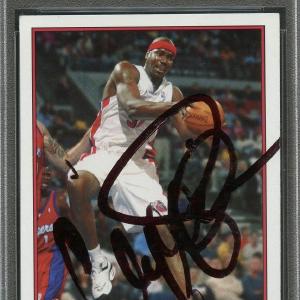 2003 Topps #60 Clifford Robinson Signed Card AUTO PSA Slabbed Pistons Free Shipping Comfortable