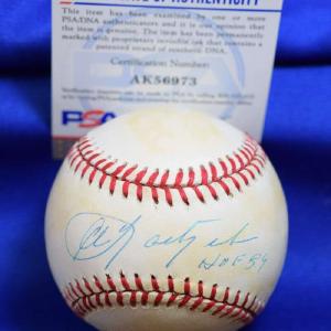 Carl Yastrzemski HOF 89 PSA DNA Coa Autograph American League Signed Baseball Official For Sale