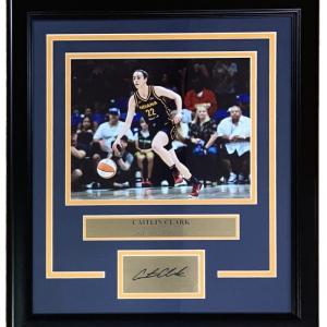Caitlin Clark Framed 8x10 Indiana Fever Photo w/ Laser Engraved Signature Clearance Manchester