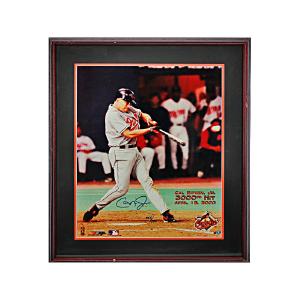 Cal Ripken Jr Baltimore Orioles Autographed Signed 3000 Hit 16x20 LE of 500 Framed Photo (Cal Ripken Jr Holo) Clearance Cost
