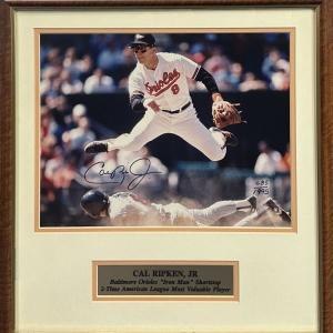 Cal Ripken Jr Signed 11x14 Framed Photo Baltimore Orioles LE Auto CBM COA HOF Cheap For Cheap