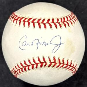 Cal Ripken Jr. signed OAL American League Baseball autograph Orioles Beckett BAS Cheap Buy