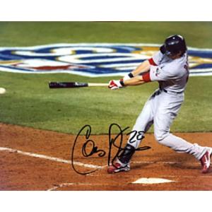 Colby Rasmus Autographed / Signed Hitting 8x10 Photo Cheap Low Pice Fee Shipping