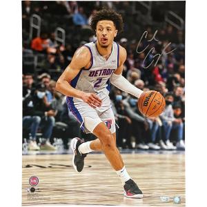 Cade Cunningham Autographed/Signed Detroit Pistons 16x20 Photo FAN 46693 Buy Cheap Inexpensive