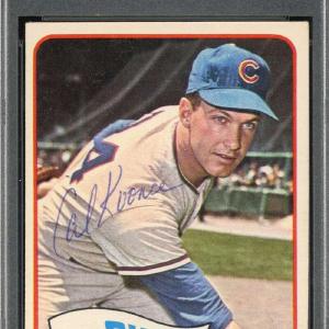 Cal Koonce PSA DNA Signed 1965 Topps Autograph Big Discount Cheap Pice