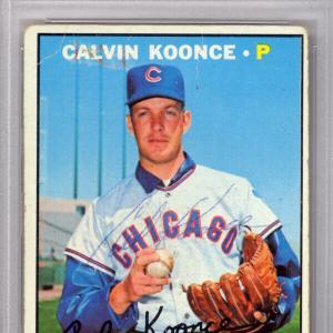 Cal Koonce Autographed 1967 Topps Card #171 Chicago Cubs PSA/DNA #83919642 Cheap Supply