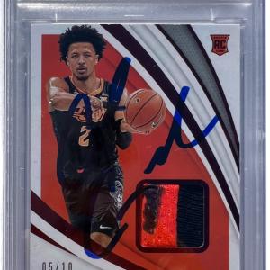 CADE CUNNINGHAM SIGNED 2021-22 IMMACULATE COLLEGIATE PATCH RC CARD AUTO PSA/DNA Sale Manchester Great Sale