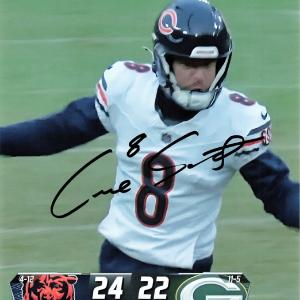 Cairo Santos Signed 8x10 photo PSA/DNA Chicago Bears Autographed Discount Low Shipping Fee
