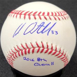 Cal Quantrill signed "2016 8th Overall" MLB Baseball autograph auto Beckett BAS Buy Cheap Footlocker Pictures