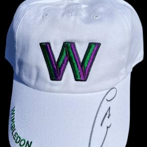 CARLOS ALCARAZ SIGNED 2023 WIMBLEDON TENNIS HAT CAP FRENCH US OPEN JSA Sale Fake