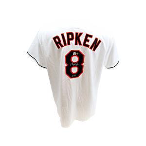 Cal Ripken Jr Baltimore Orioles Autographed Signed Inscribed Majestic Jersey (Ripken/MLB Holo) Shop For Sale